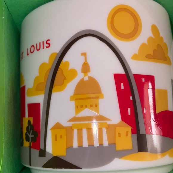STARBUCKS You are Here Collection ST. LOUIS Mug New With Box - Picture 2 of 4